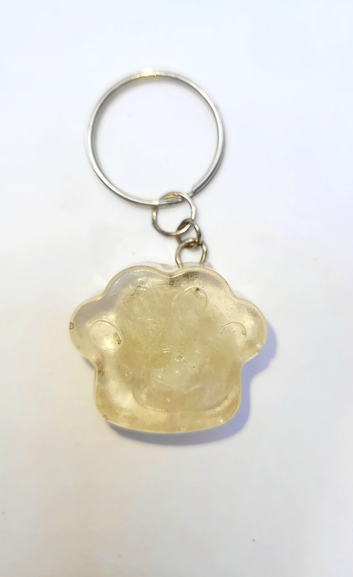 Citrine Dog Tag handmade crystal pet tag for dogs